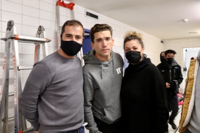 Rodatge de '42 segundos' al Centre Esportiu del Pas de la Casa.