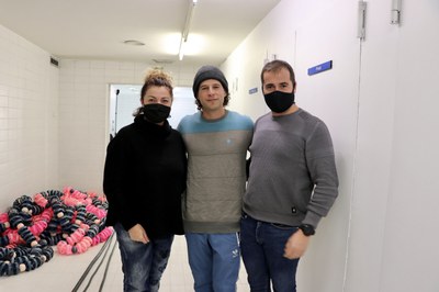Rodatge de '42 segundos' al Centre Esportiu del Pas de la Casa.