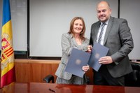 El Govern i el Comú d’Encamp signen un acord per al desenvolupament de la Ruta dels Orris i els treballs arqueològics del possible túmul/Dolmen