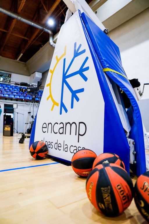Barca vs Limoges al Complex Esportiu d'Encamp, 30 d'agost 2021