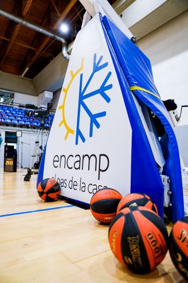 Barca vs Limoges al Complex Esportiu d'Encamp, 30 d'agost 2021.