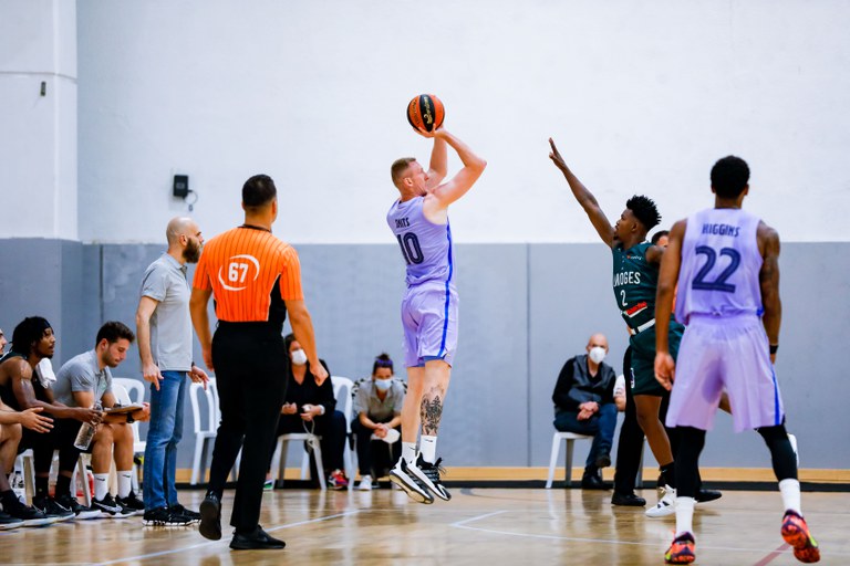 Barca vs Limoges al Complex Esportiu d'Encamp, 30 d'agost 2021