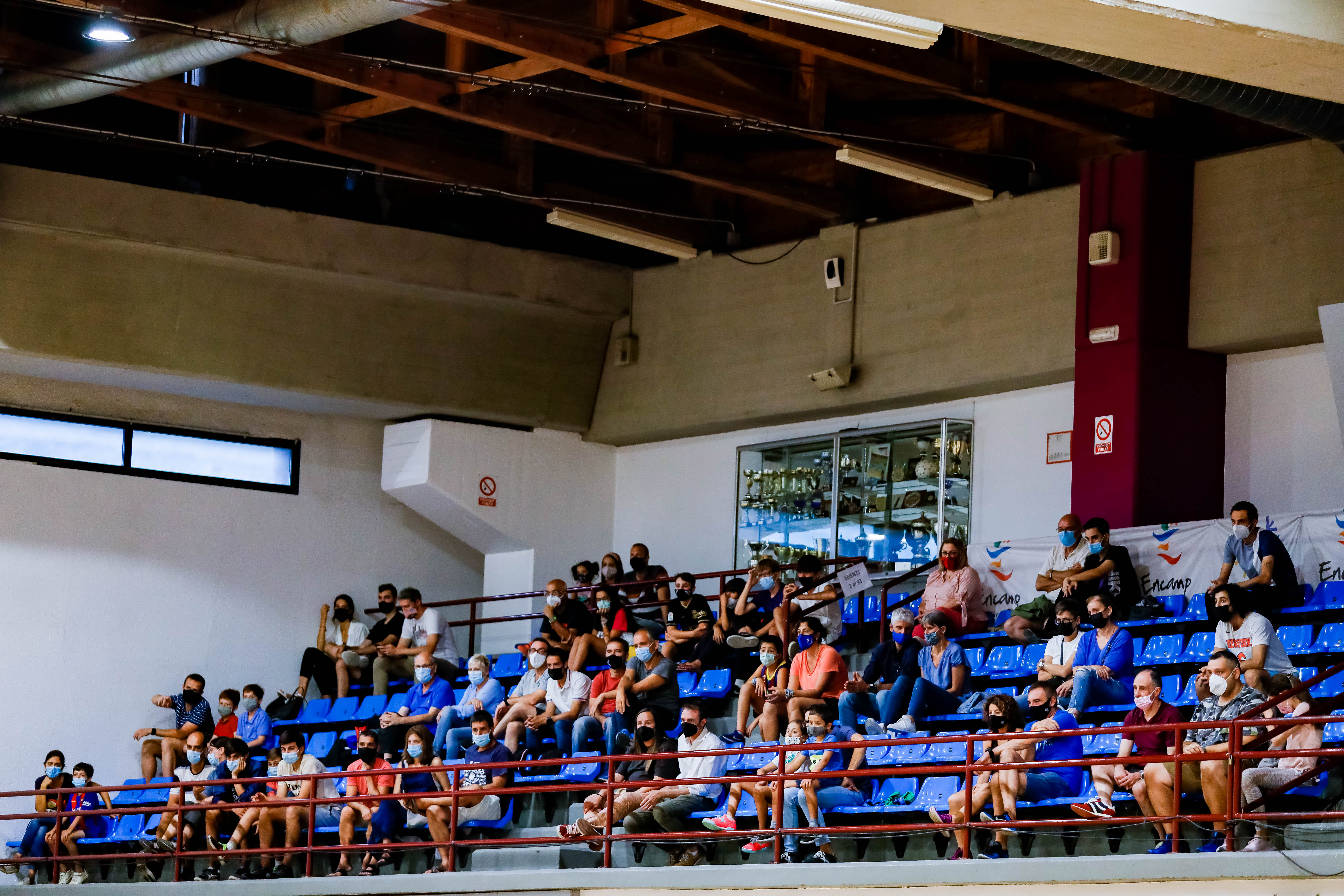 Barca vs Limoges al Complex Esportiu d'Encamp, 30 d'agost 2021