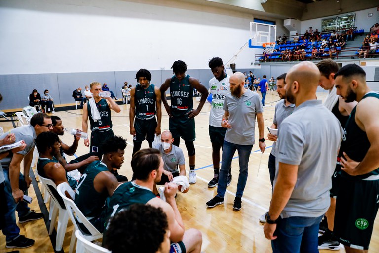 Barca vs Limoges al Complex Esportiu d'Encamp, 30 d'agost 2021