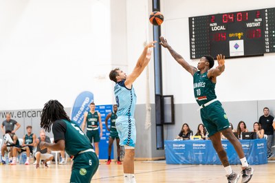 V Trofeu Encamp de bàsquet partit entre el BC MoraBanc Andorra i el Limoges CSP / Foto de: DaniSpeedy per Comú Encamp-MoraBanc Andorra.