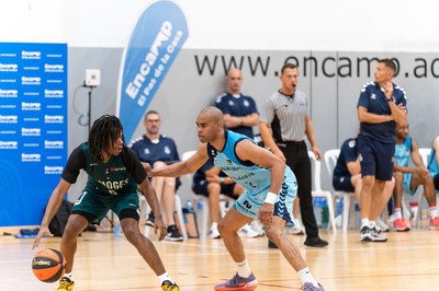 V Trofeu Encamp de bàsquet partit entre el BC MoraBanc Andorra i el Limoges CSP / Foto de: DaniSpeedy per Comú Encamp-MoraBanc Andorra.