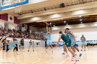 V Trofeu Encamp de bàsquet partit entre el BC MoraBanc Andorra i el Limoges CSP / Foto de: DaniSpeedy per Comú Encamp-MoraBanc Andorra.