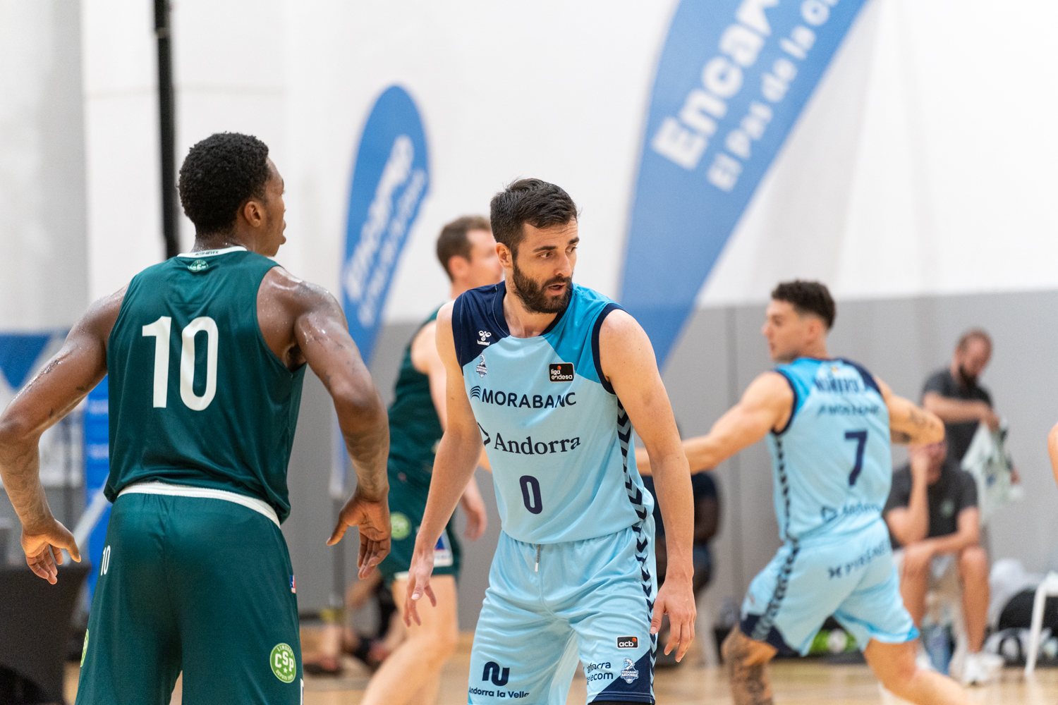 V Trofeu Encamp de bàsquet partit entre el BC MoraBanc Andorra i el Limoges CSP / Foto de: DaniSpeedy per Comú Encamp-MoraBanc Andorra