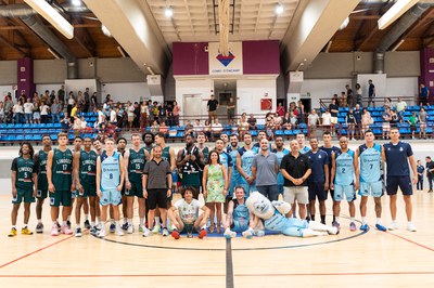 V Trofeu Encamp de bàsquet partit entre el BC MoraBanc Andorra i el Limoges CSP / Foto de: DaniSpeedy per Comú Encamp-MoraBanc Andorra.