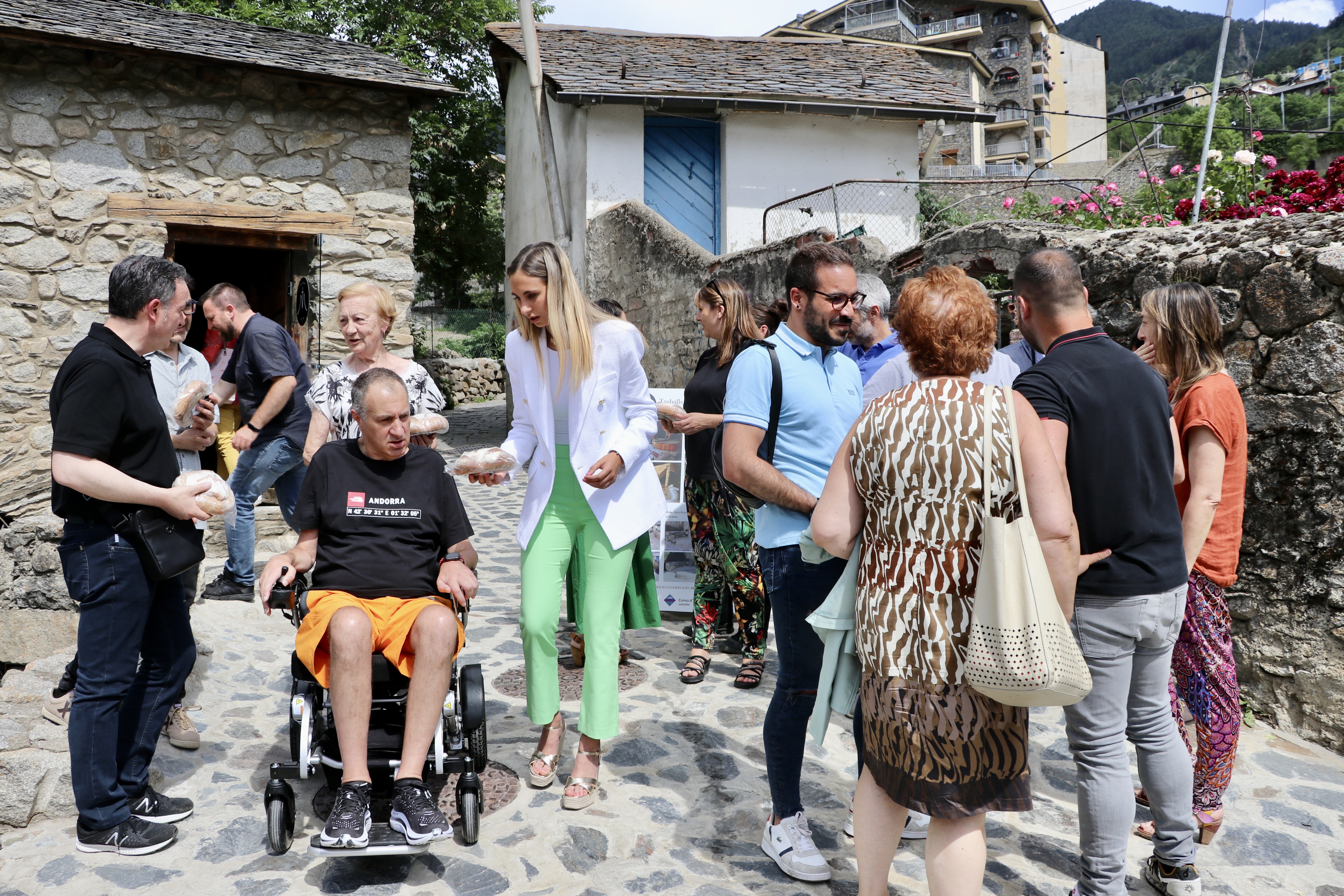Inauguració dels treballs de restauració del Molí del Guillem 