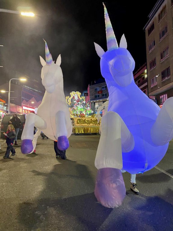 Arribada del Pare Noel a Encamp i al Pas de la Casa