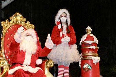Arribada del Pare Noel a Encamp l'any 20221.