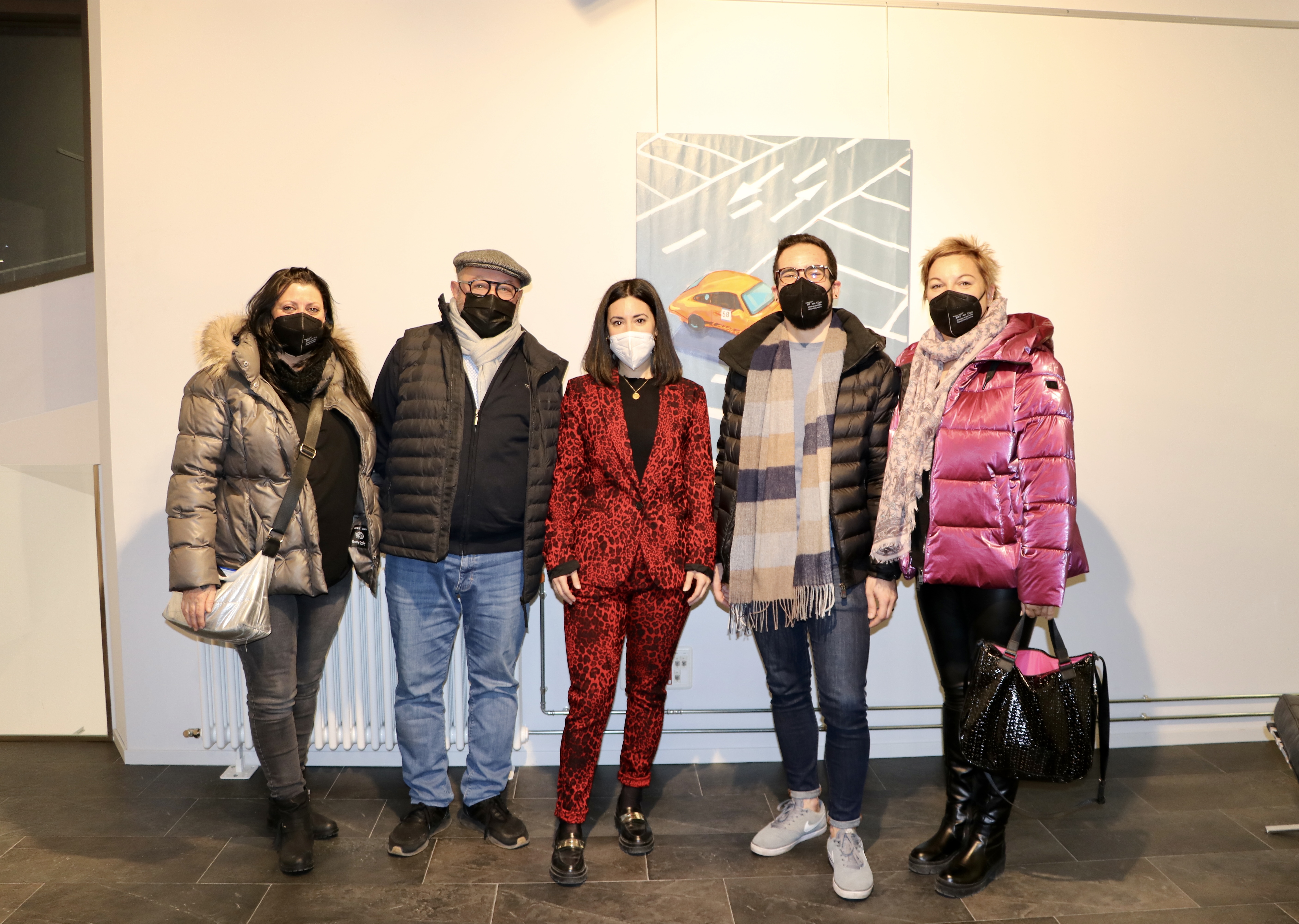 Inauguració de l'exposició 'Epifanies i falsos déus', d'Alícia Luño, a la Sala d'Exposicions de l'Oficina de Turisme del Pas de la Casa.