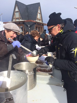 Escudella al Pas de la Casa.