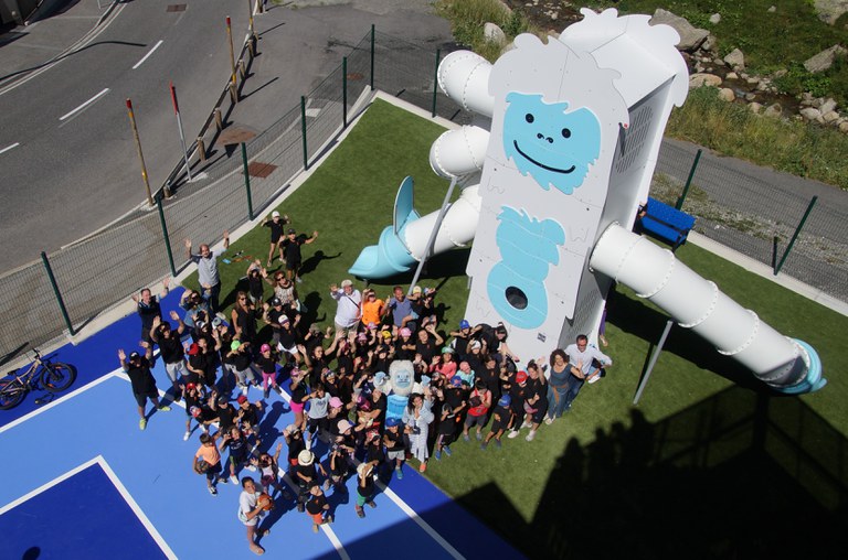Iauguració parc infantil Ieti El Pas de la Casa