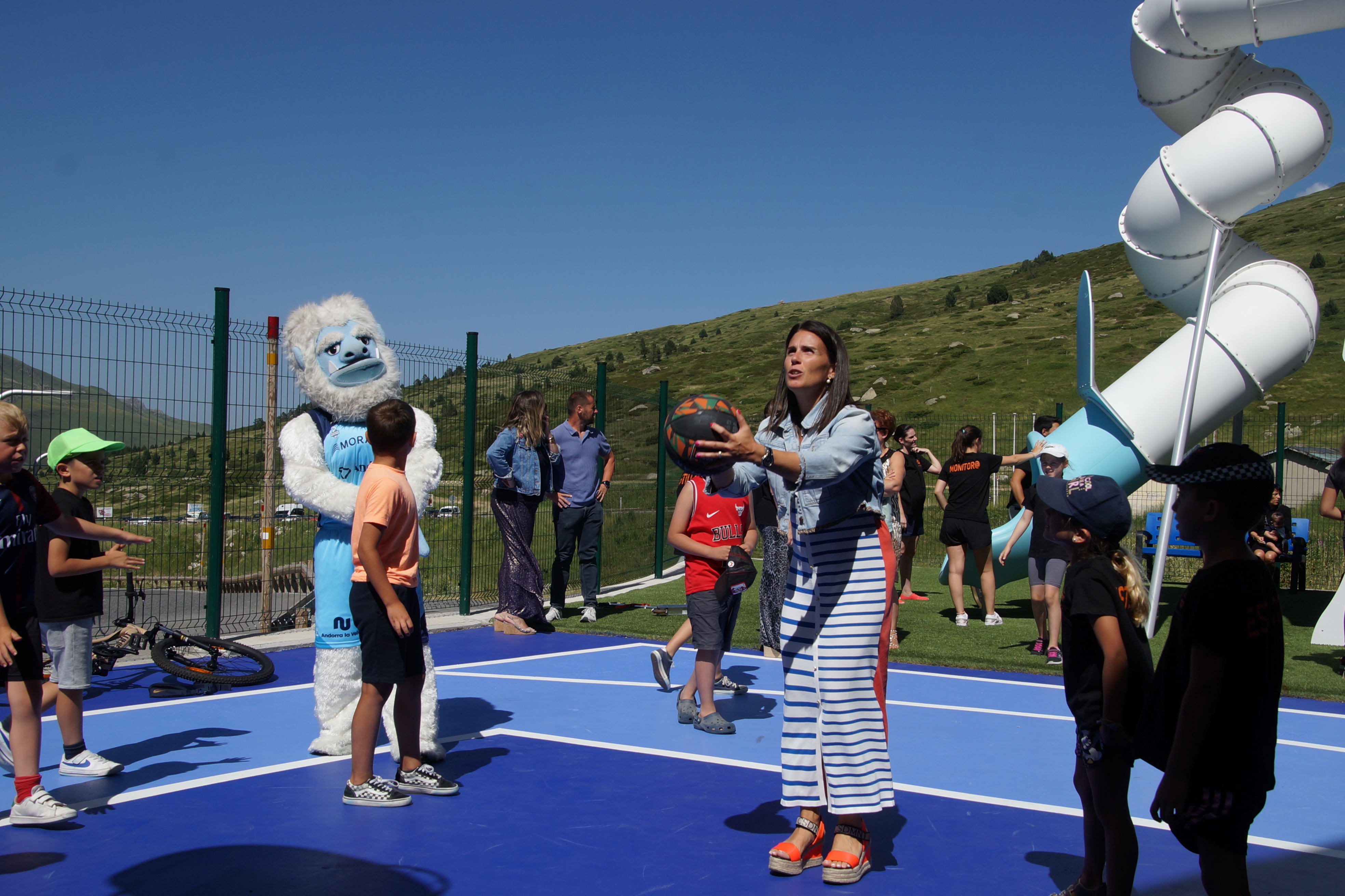 Iauguració parc infantil Ieti El Pas de la Casa