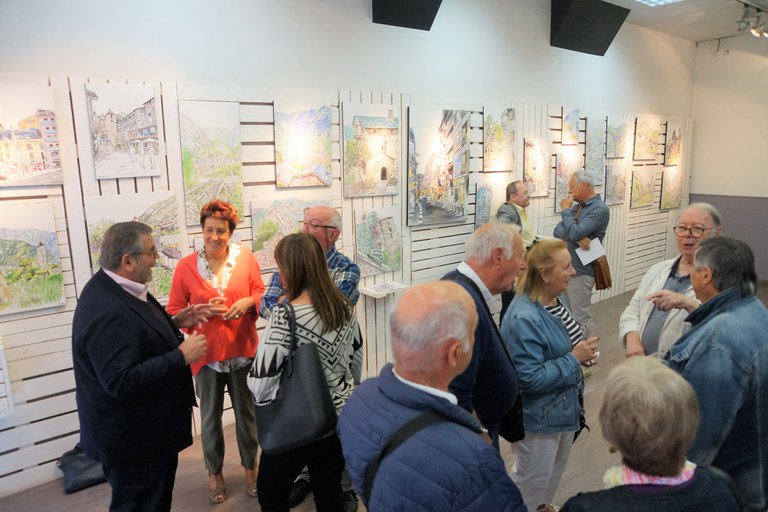 Exposició de Véronique Bandry i trobada de l'associació Philandorre