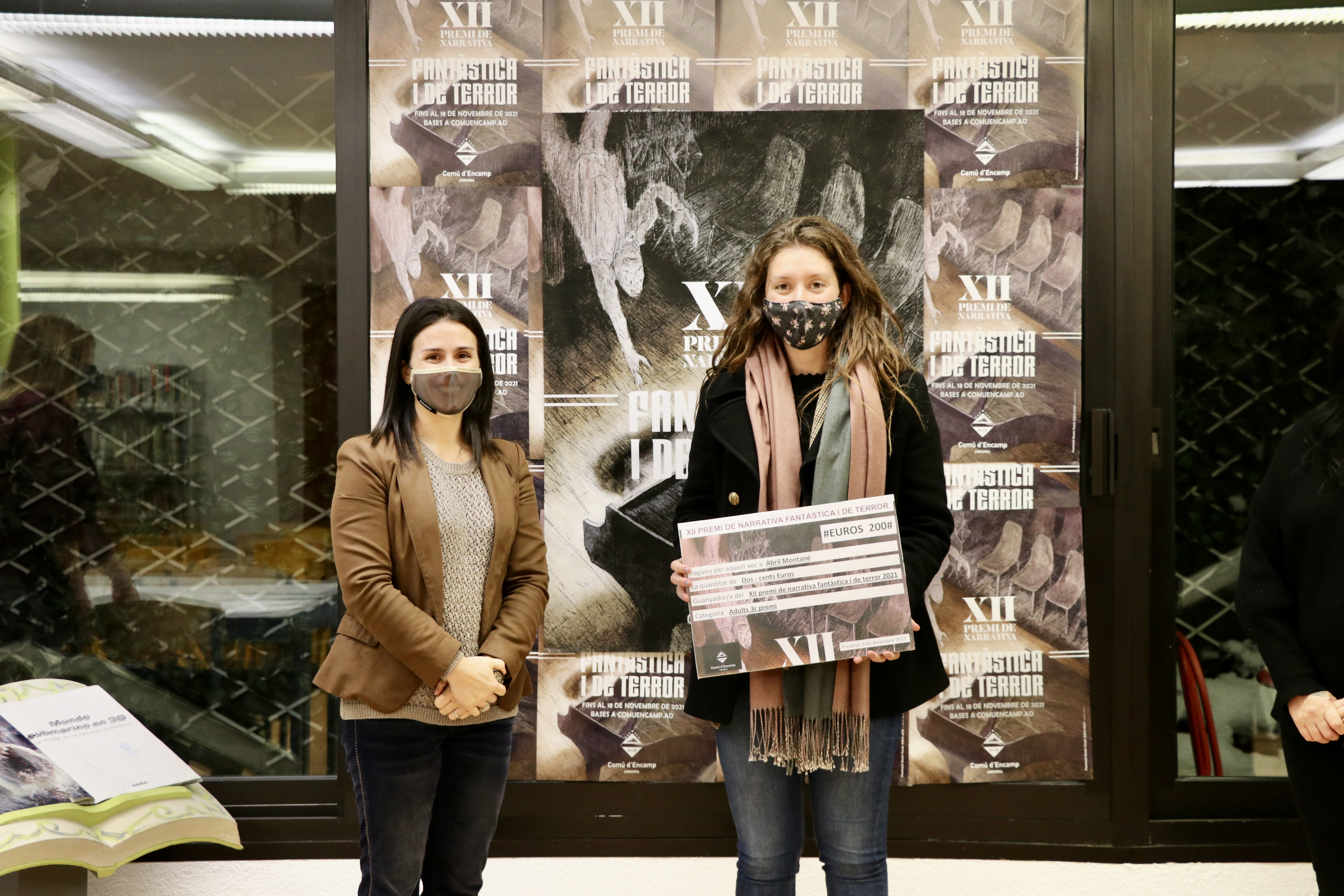 Tercer premi de la categoria adults del XII Premi de Narrativa Fantàstica i de Terror d'Encamp