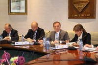 El tancament de comptes del primer trimestre, la comunicació del Comú i l’acord de transferències i competències centren el Consell de Comú  