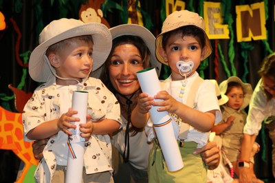 Graduació dels infants de l'escola bressol 'Els Esquirolets' d'Encamp.