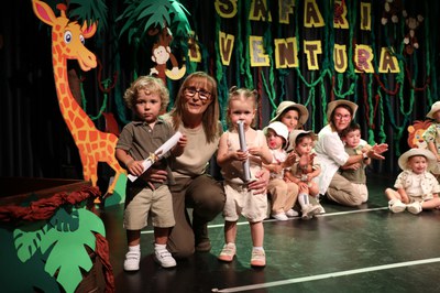 Graduació dels infants de l'escola bressol 'Els Esquirolets' d'Encamp.