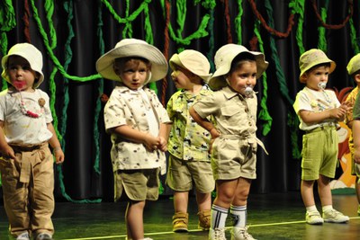 Graduació dels infants de l'escola bressol 'Els Esquirolets' d'Encamp.