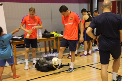 Fc Barcelona infants.