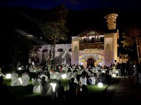 Els murs de Ràdio Andorra a Encamp reviuen la seva història a través d’un videomapatge inèdit 