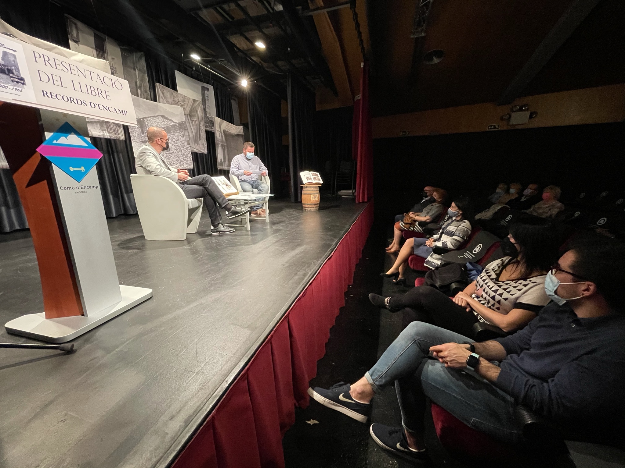 Presentació del llibre "Records d'Encamp", d'en Jordi Armengol