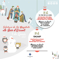 Els Reis d'Orient arriben a Encamp i el Pas de la Casa 