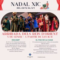 Els Reis d’Orient rebran les cartes dels infants a les sales de Festes d’Encamp i el Pas de la Casa