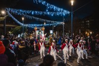 Els Reis d’Orient omplen de màgia els carrers d’Encamp i del Pas de la Casa amb foc i espectacles