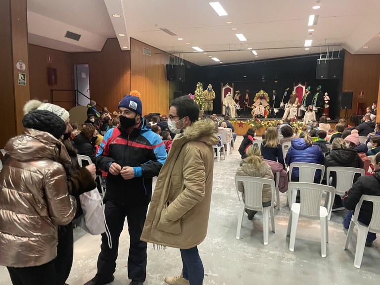 Arribada dels Reis Mags d'Orient al Pas de la Casa.
