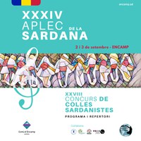 Encamp acollirà el 34è Aplec de la Sardana i el 28è concurs de colles el 2 i 3 de setembre