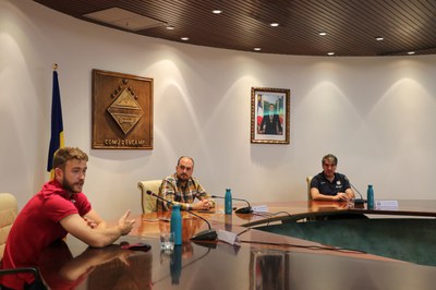 Recepció FC Barcelona d'handbol a Encamp .