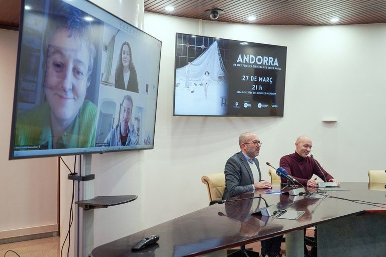 Presentació de l'obra Andorra @ComuEncamp
