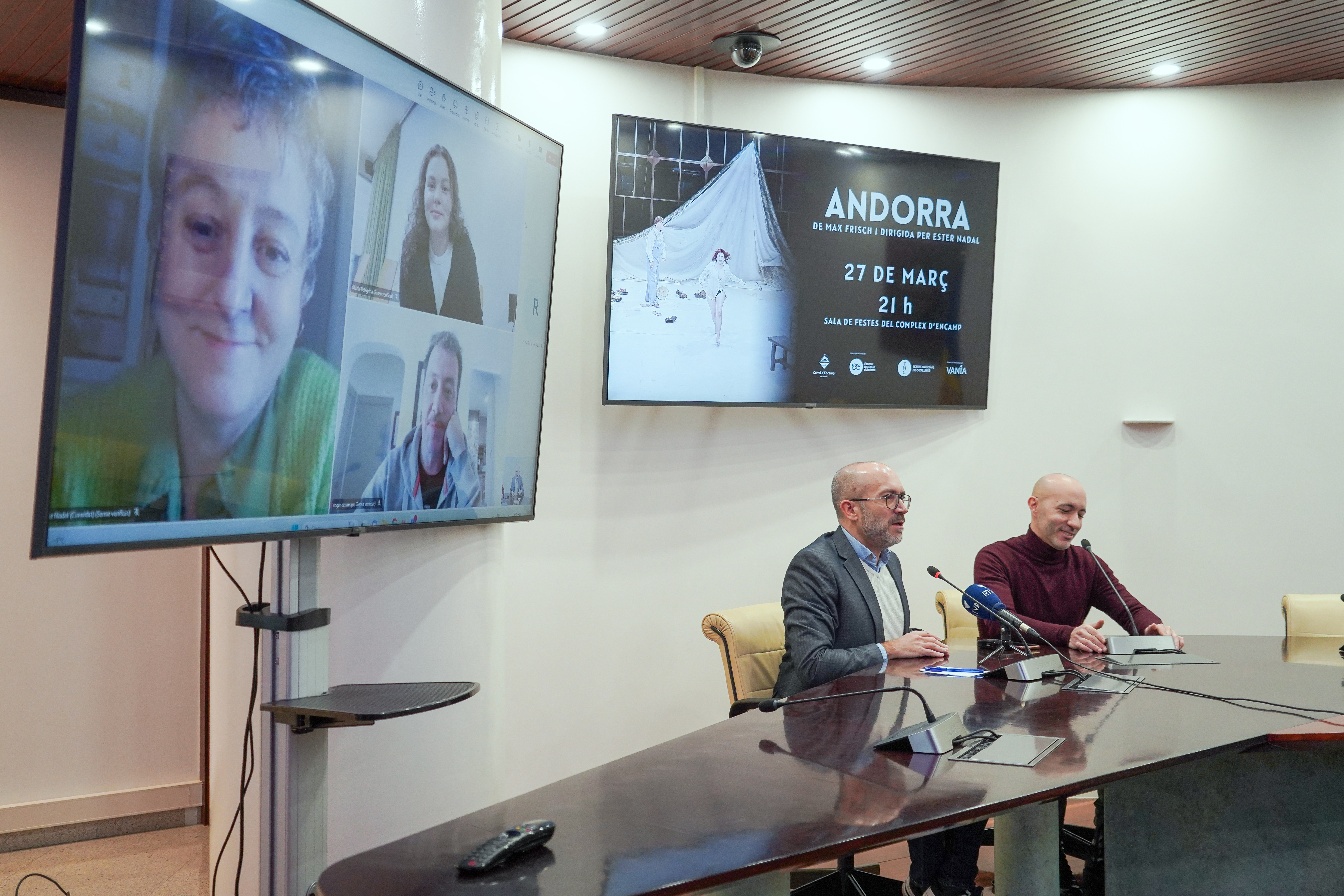 Presentació de l'obra Andorra @ComuEncamp