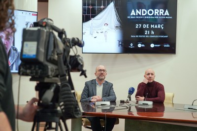 Presentació de l'obra Andorra @ComuEncamp.