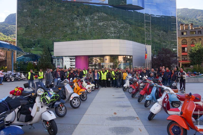 Trobada scooters Andorra 2022. ´@Comúd'Encamp