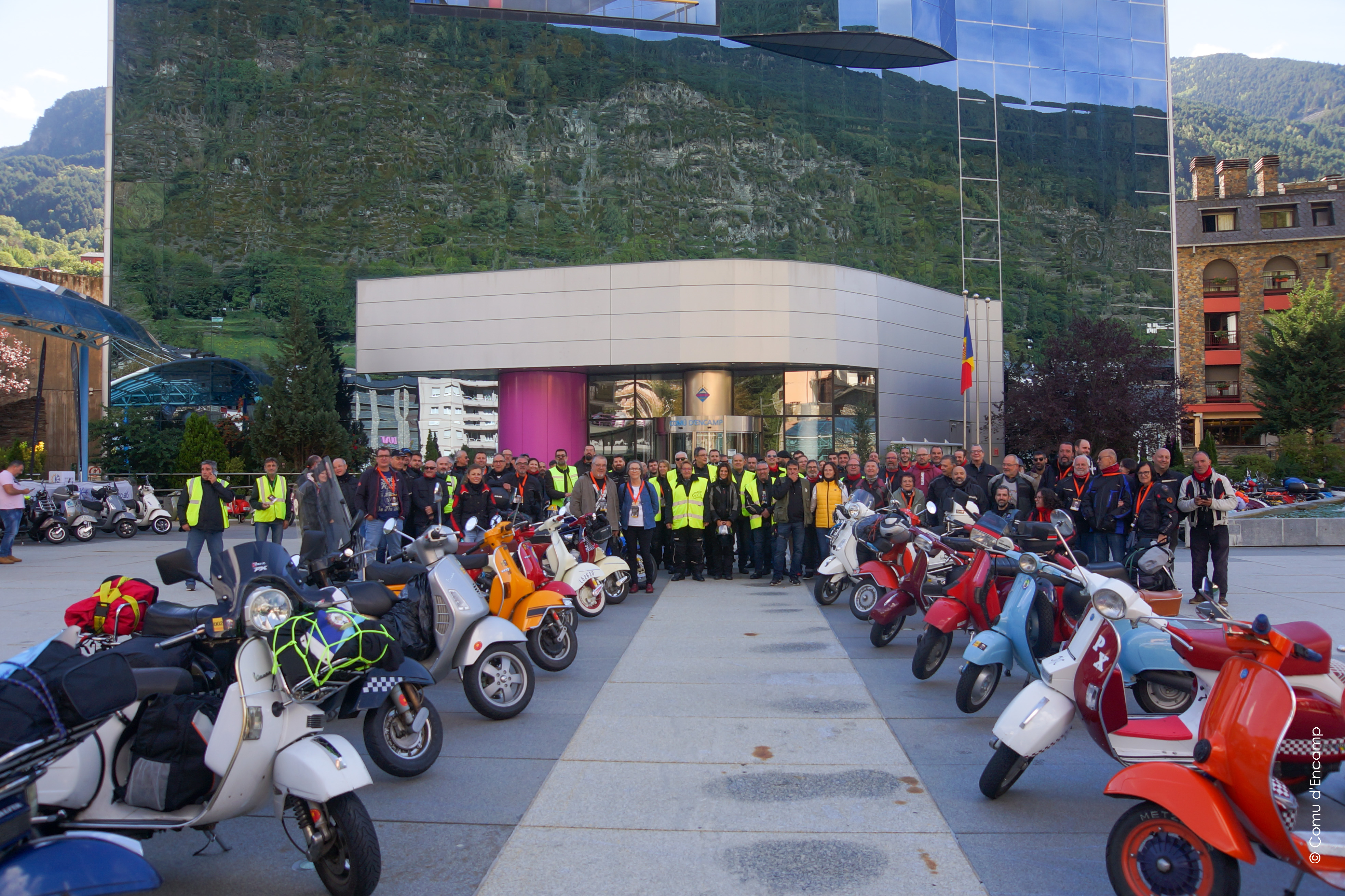 Trobada scooters Andorra 2022. ´@Comúd'Encamp