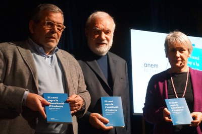 Presentació llibre “el camí cap a la Constitució d’Andorra”.