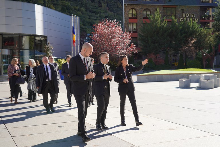 Primera visita oficial del copríncep episcopal a Encamp