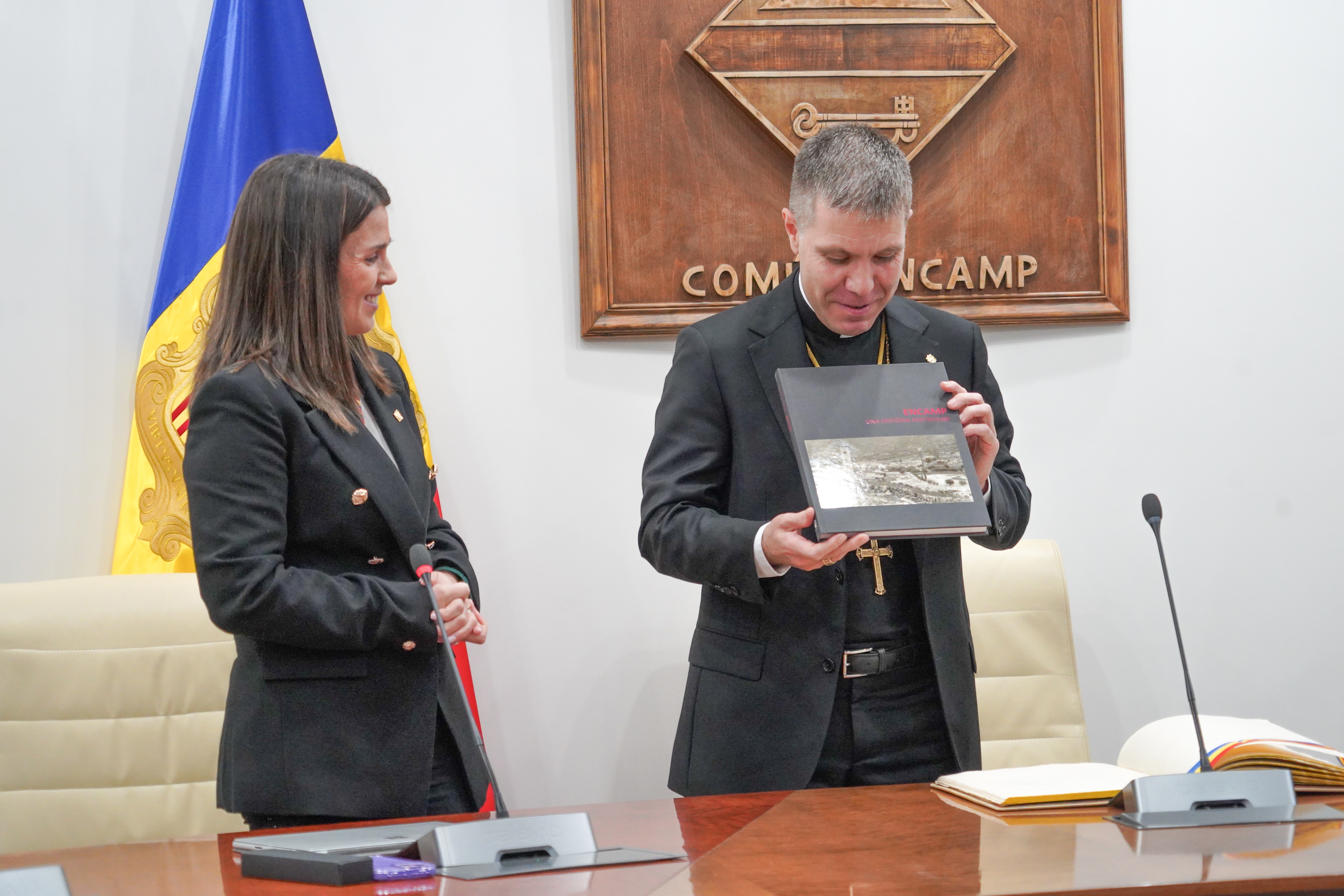 Primera visita oficial del copríncep episcopal a Encamp