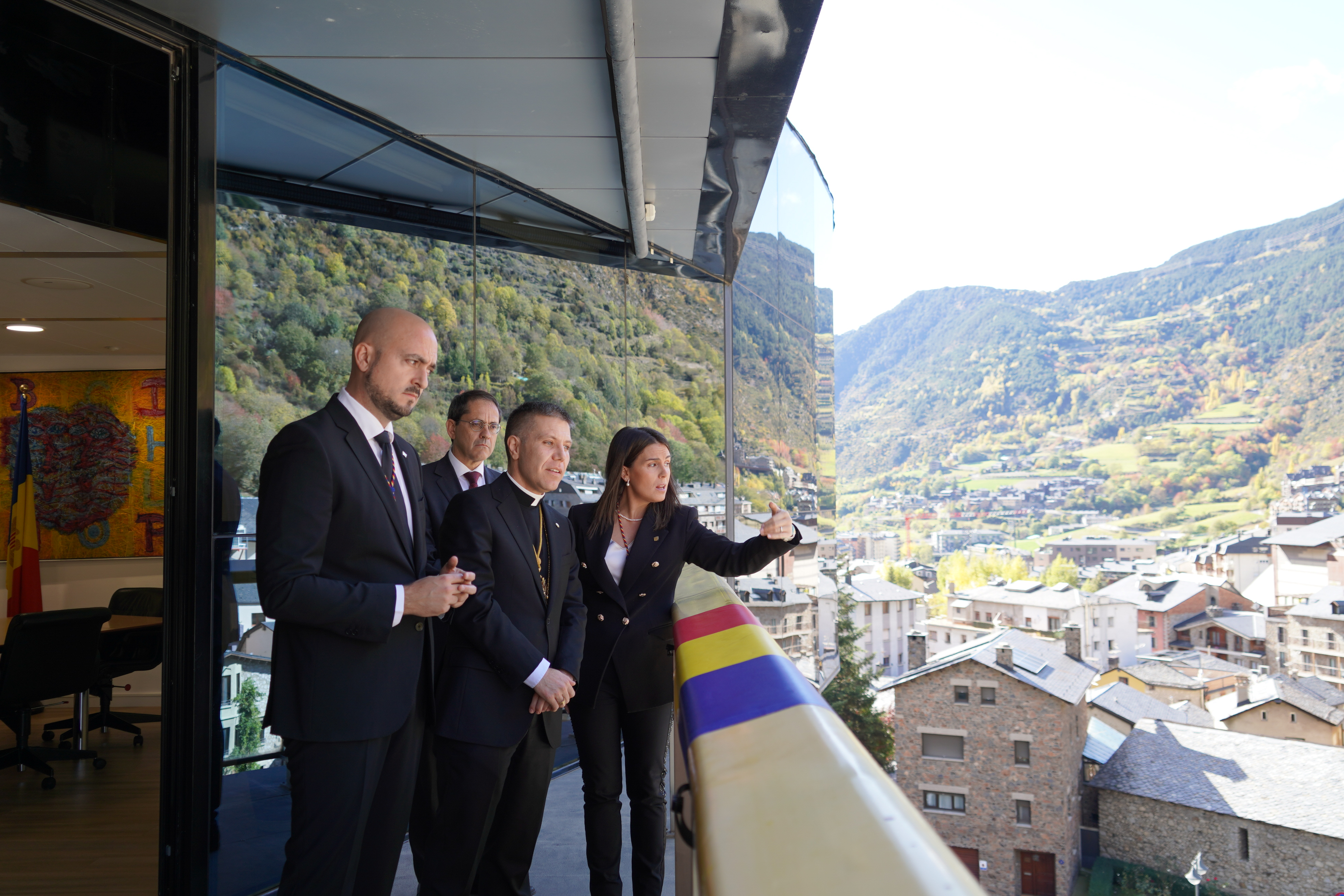 Primera visita oficial del copríncep episcopal a Encamp