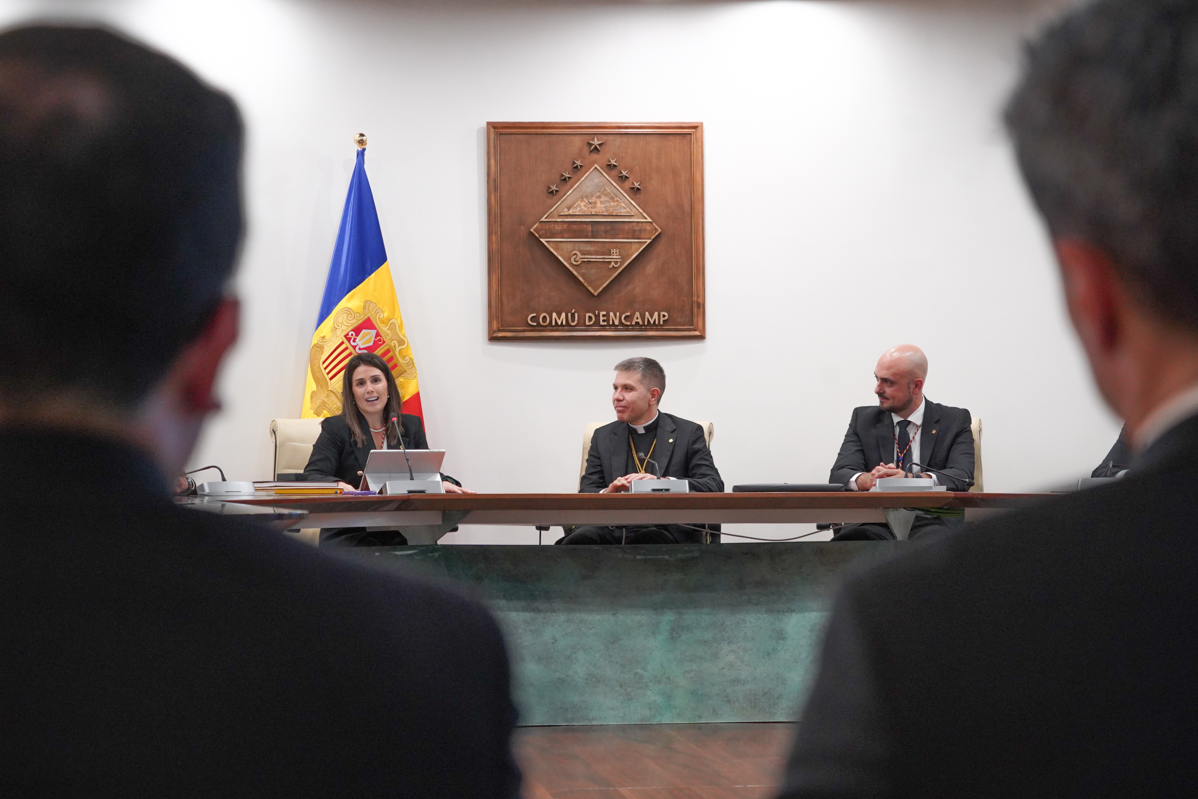 Primera visita oficial del copríncep episcopal a Encamp