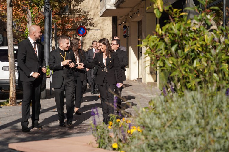 Primera visita oficial del copríncep episcopal a Encamp
