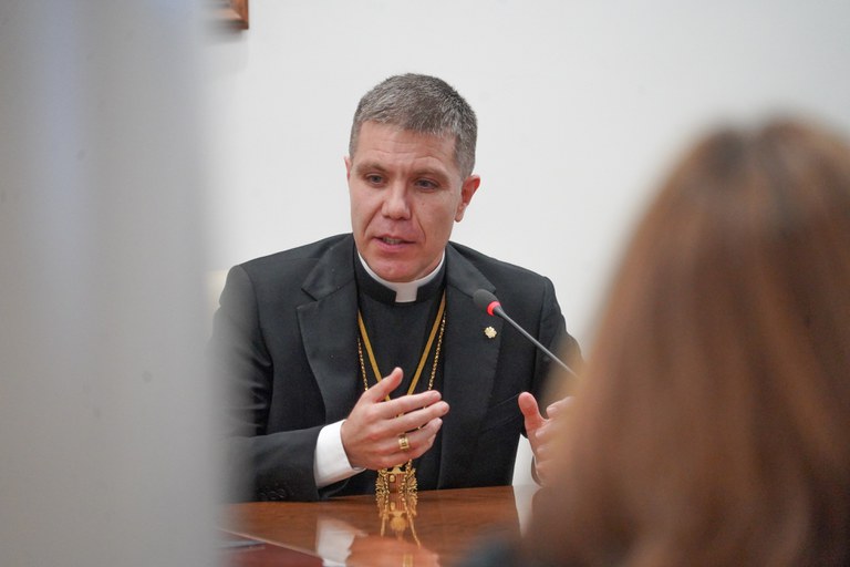 Primera visita oficial del copríncep episcopal a Encamp