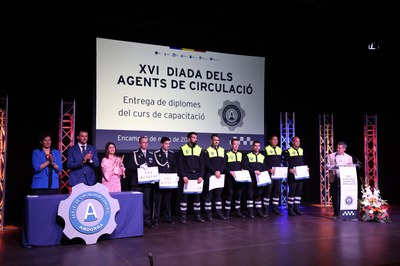 XVI Diada dels Agents de Circulació a Encamp.