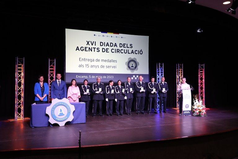 XVI Diada dels Agents de Circulació a Encamp