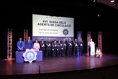XVI Diada dels Agents de Circulació a Encamp.